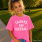 Fridays And Football Youth Comfort Color T-Shirt