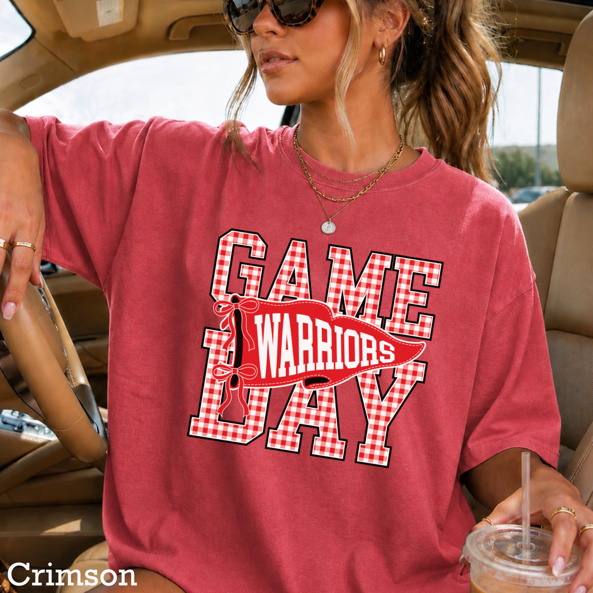 Warriors Comfort Color Graphic Tee