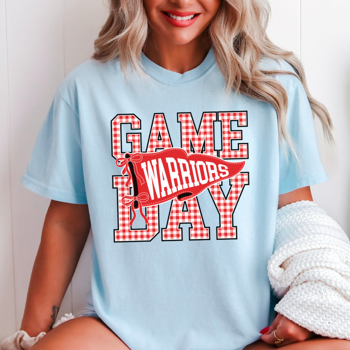 Warriors Comfort Color Graphic Tee