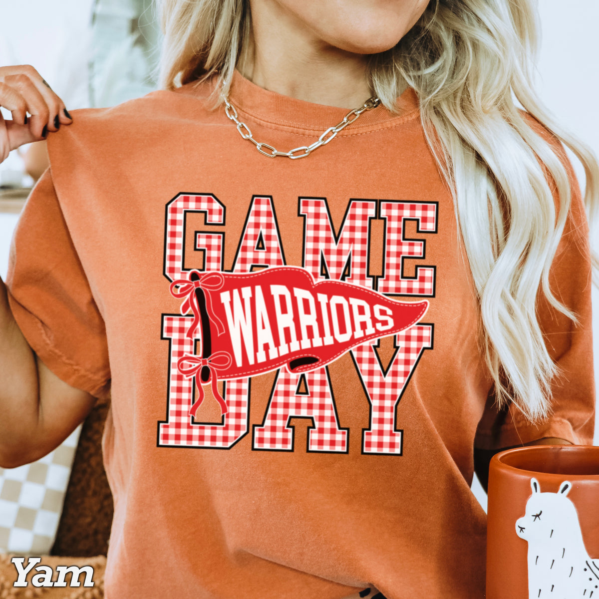 Warriors Comfort Color Graphic Tee