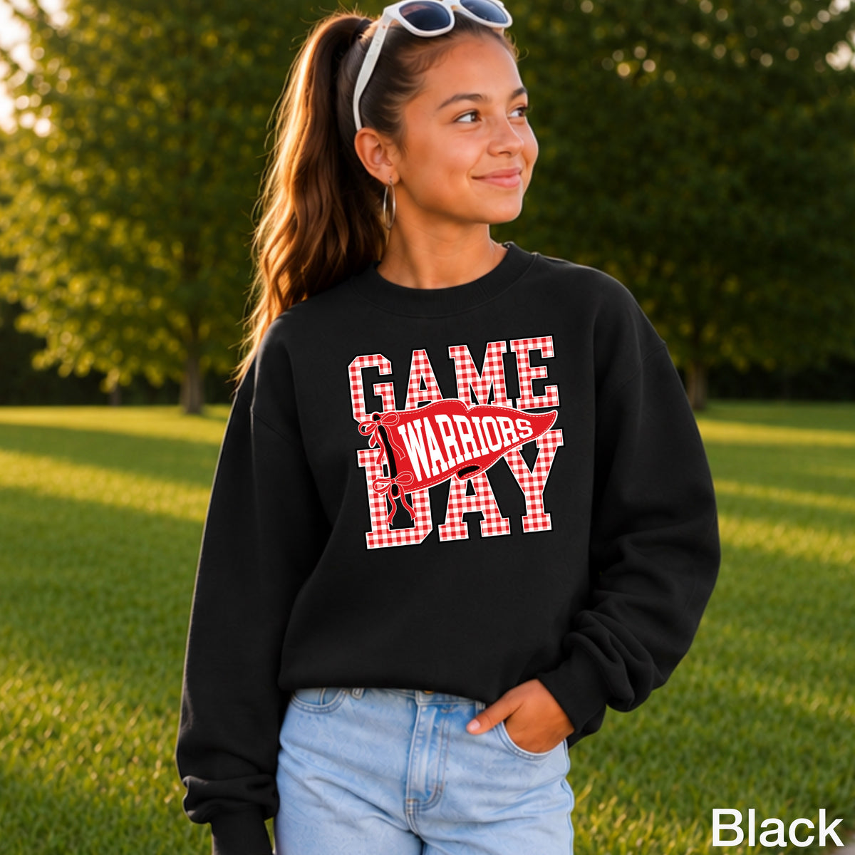 Warriors Youth Crewneck Sweatshirt