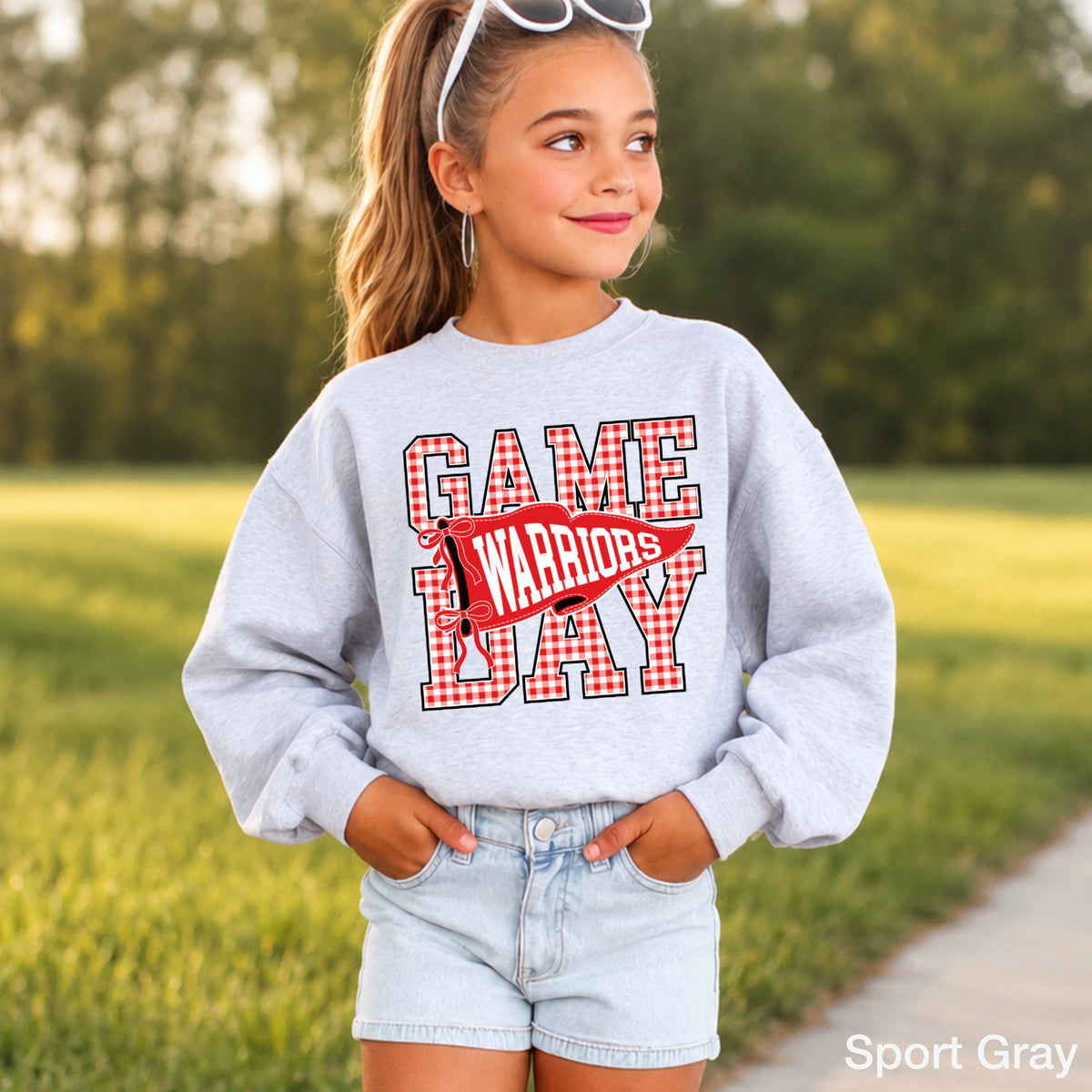Warriors Youth Crewneck Sweatshirt