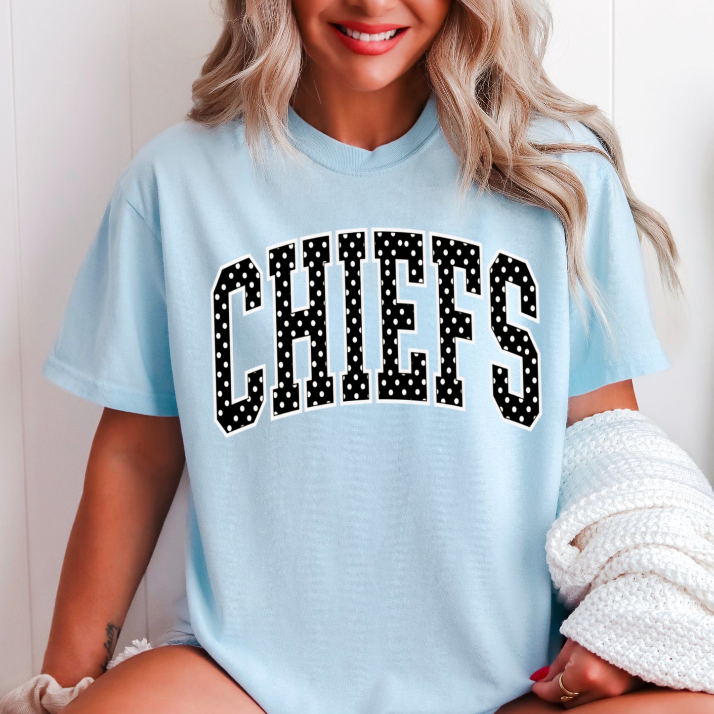 Chiefs Comfort Color Graphic Tee