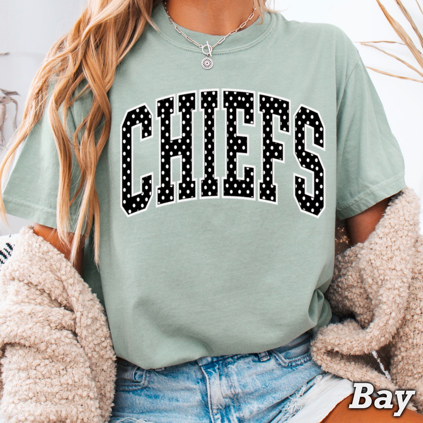 Chiefs Comfort Color Graphic Tee