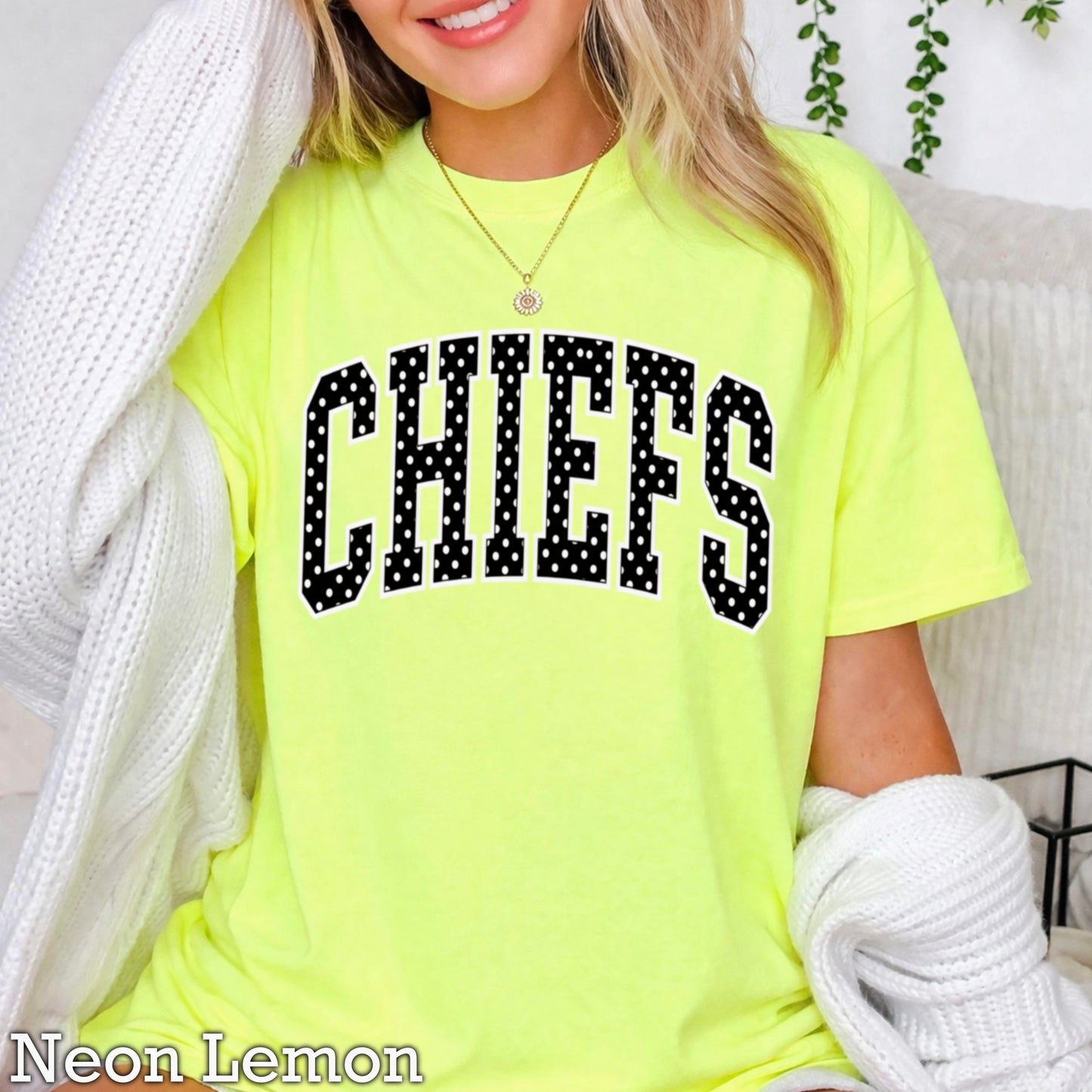Chiefs Comfort Color Graphic Tee