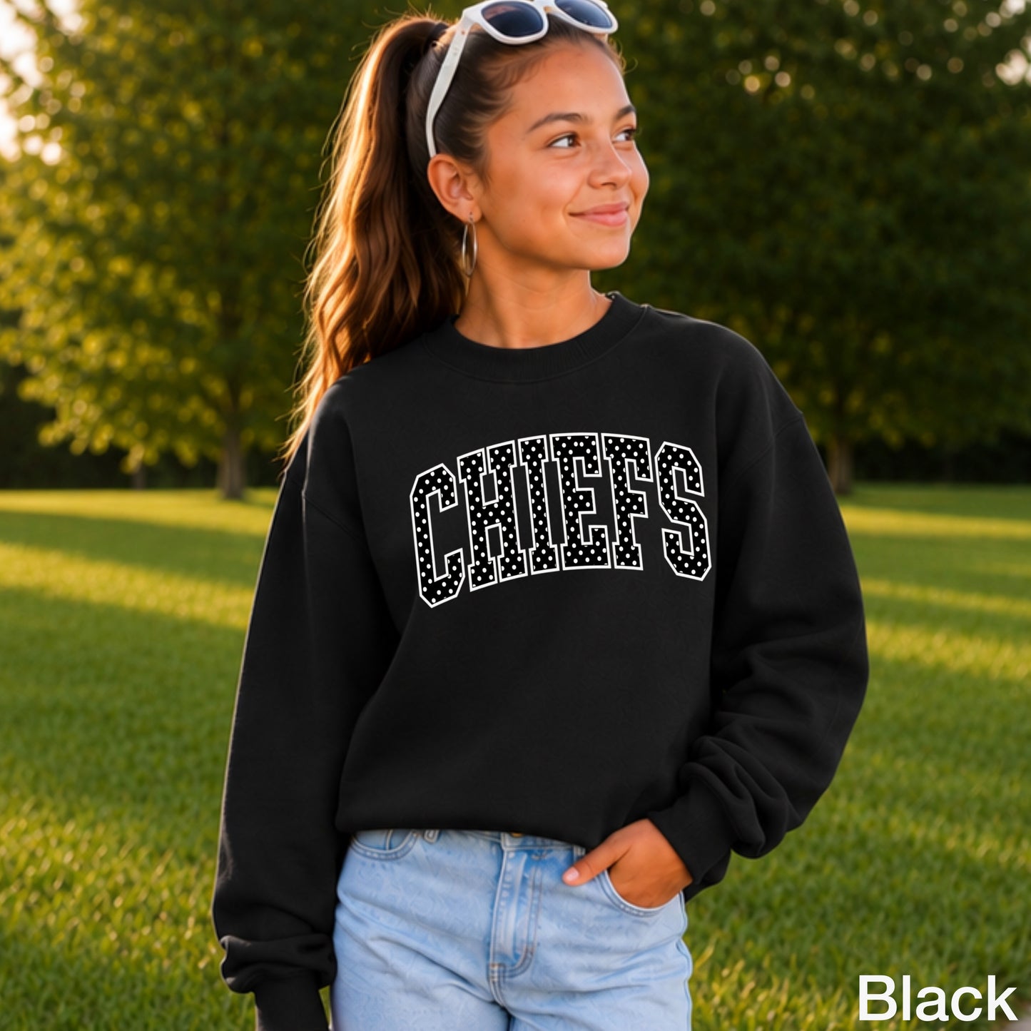 Chiefs Youth Crewneck Sweatshirt