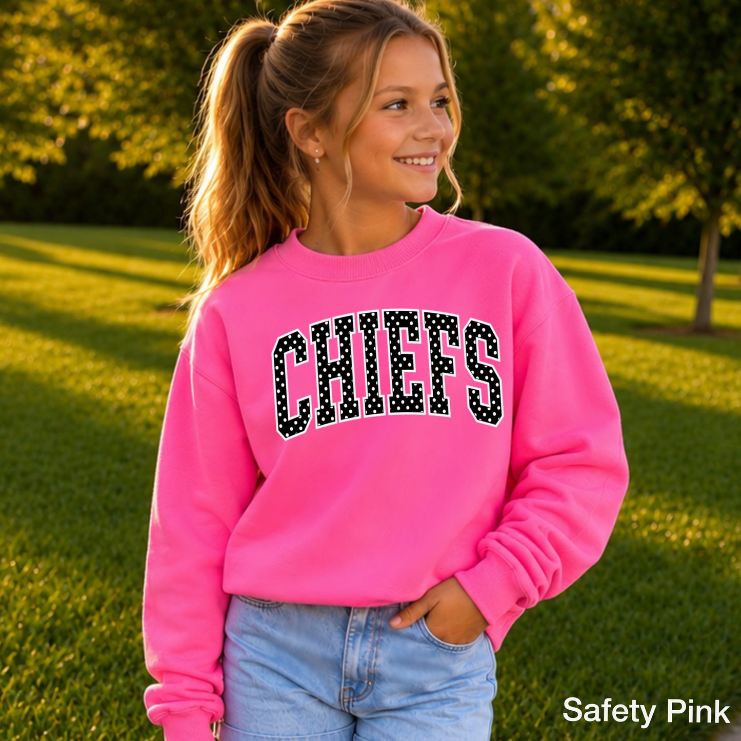 Chiefs Youth Crewneck Sweatshirt