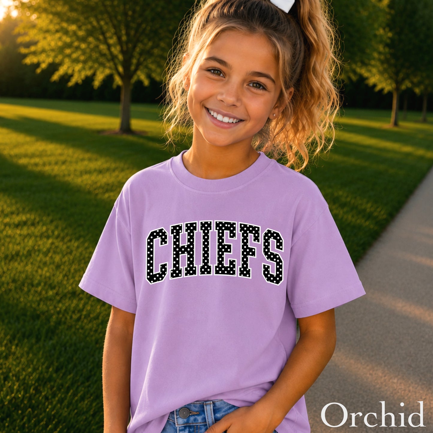 Chiefs Youth Comfort Color T-Shirt