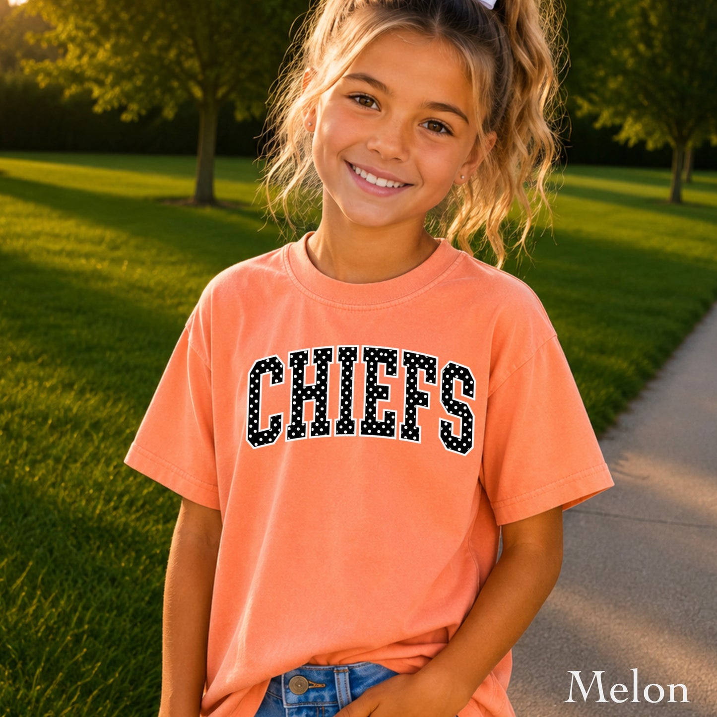 Chiefs Youth Comfort Color T-Shirt