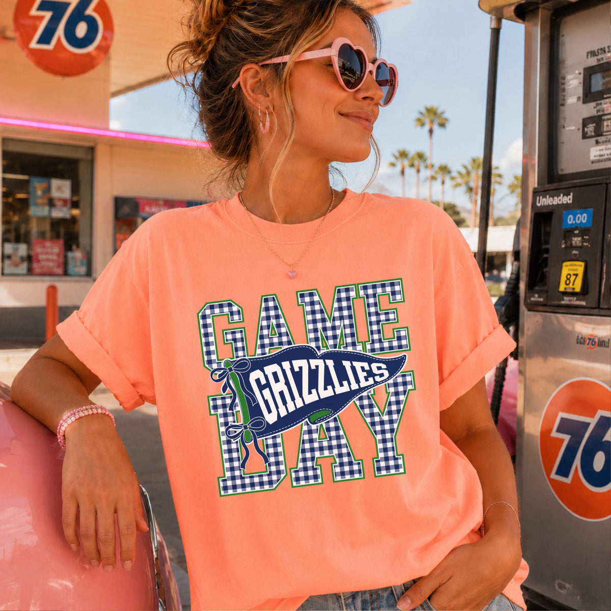 Grizzlies Comfort Color Graphic Tee