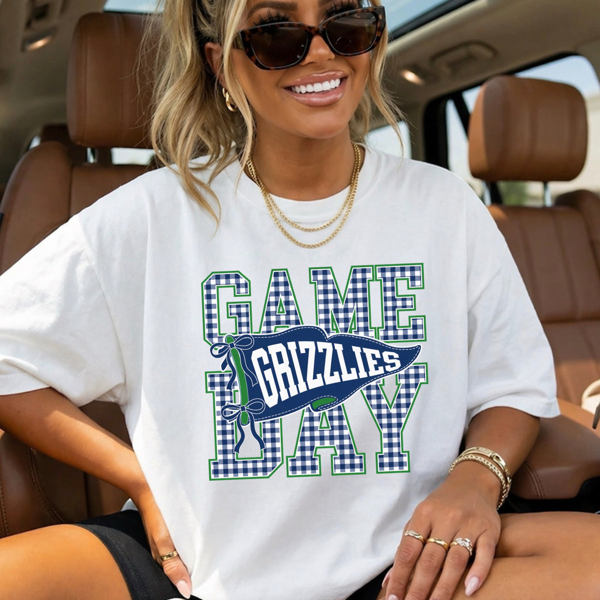Grizzlies Comfort Color Graphic Tee