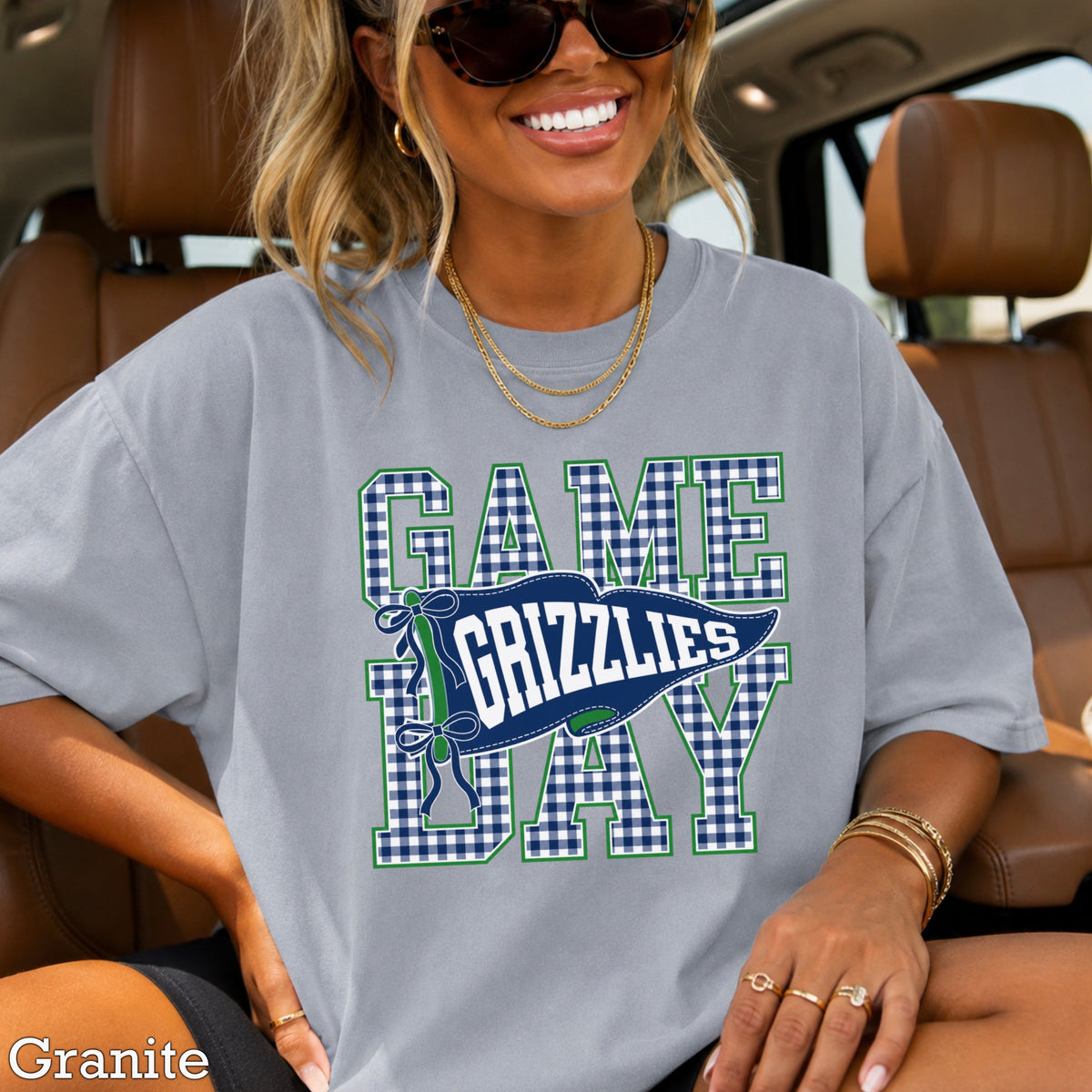 Grizzlies Comfort Color Graphic Tee