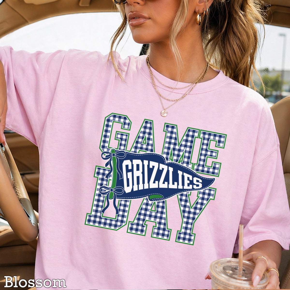 Grizzlies Comfort Color Graphic Tee