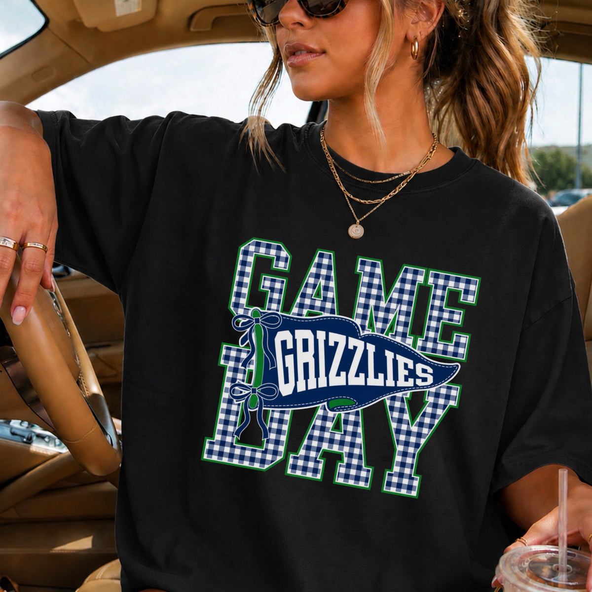 Grizzlies Comfort Color Graphic Tee