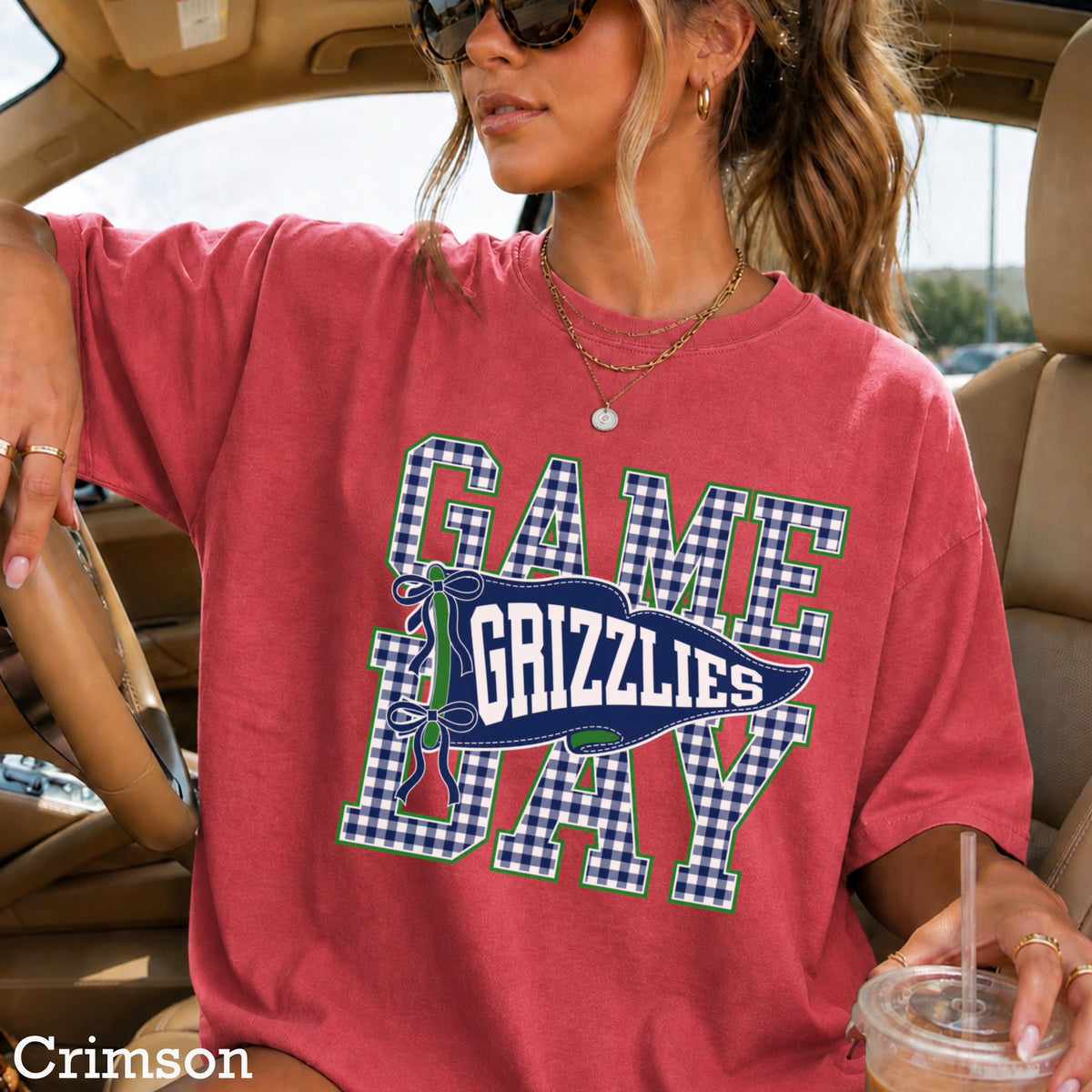Grizzlies Comfort Color Graphic Tee