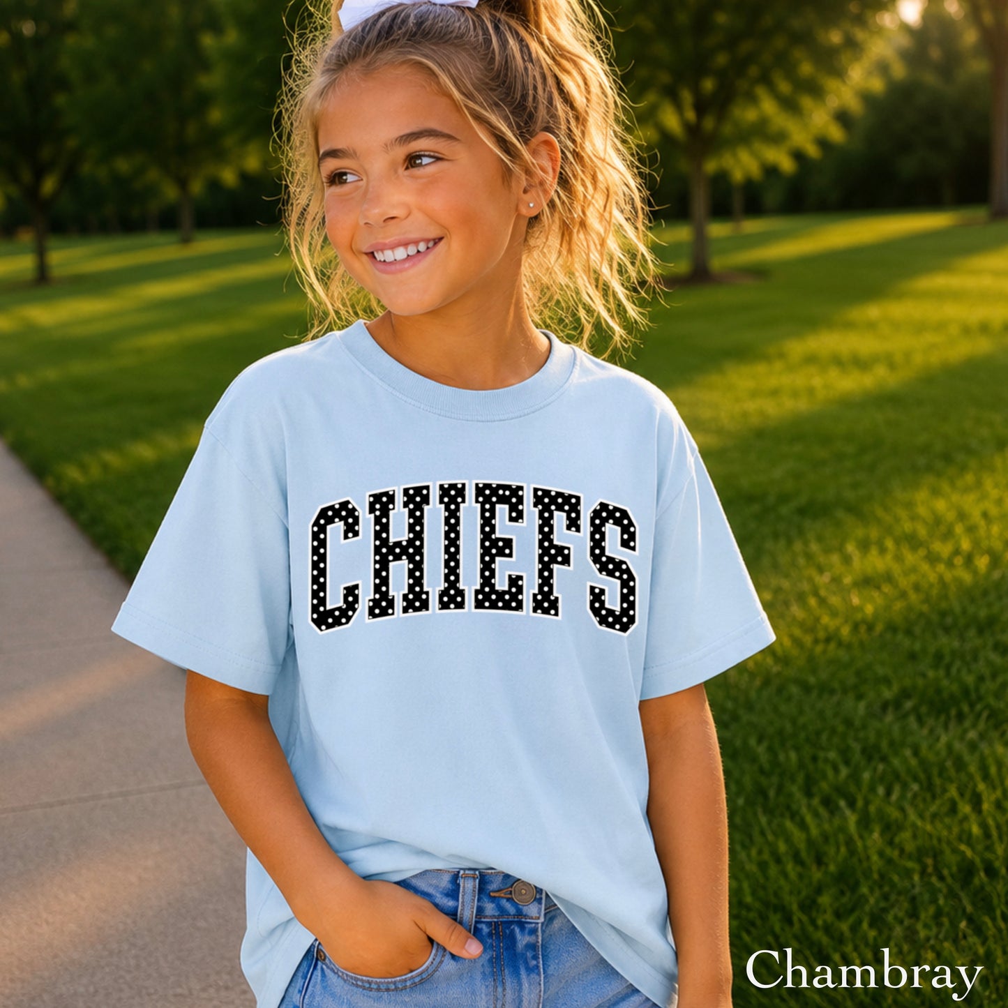 Chiefs Youth Comfort Color T-Shirt