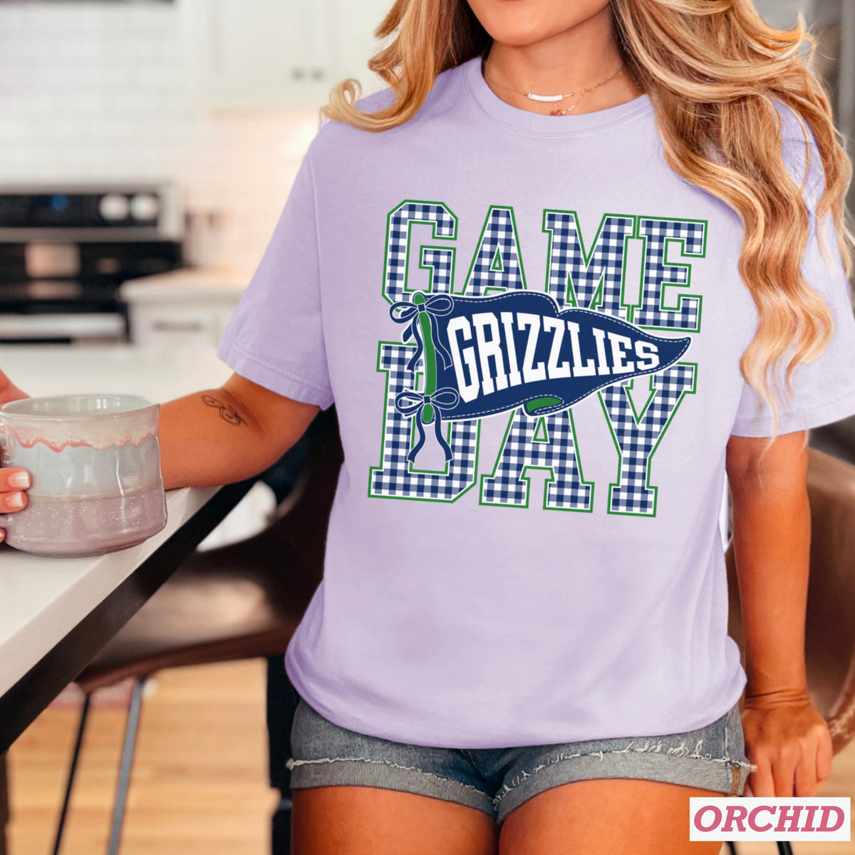 Grizzlies Comfort Color Graphic Tee