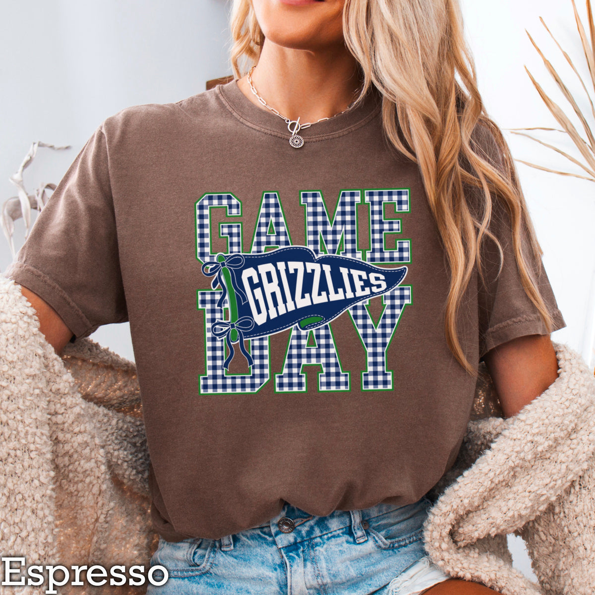 Grizzlies Comfort Color Graphic Tee