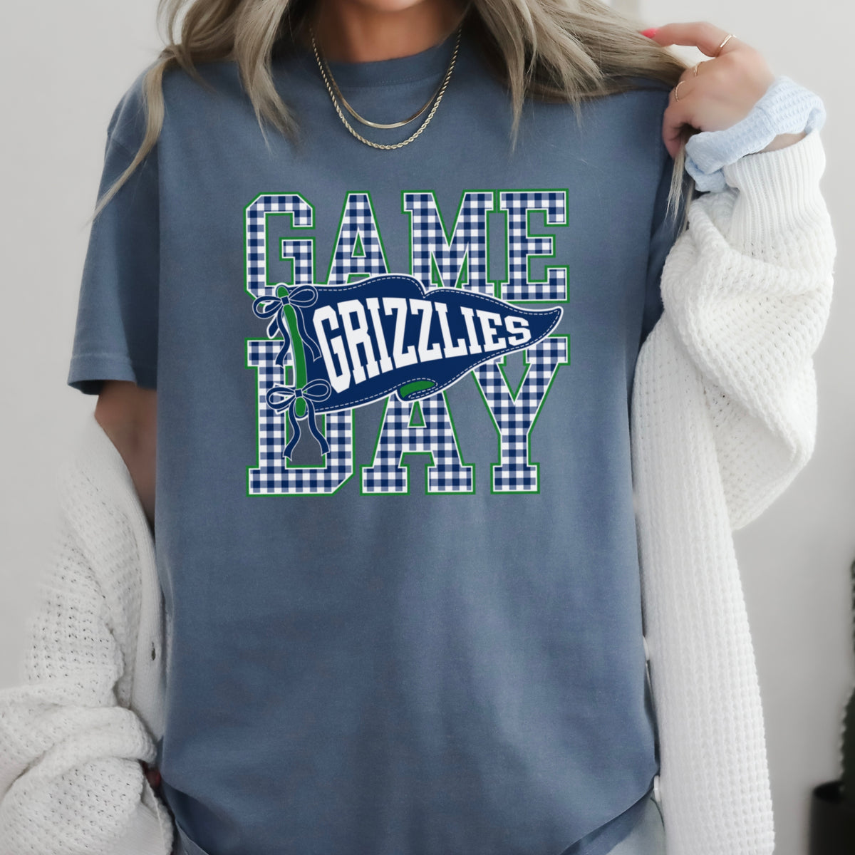 Grizzlies Comfort Color Graphic Tee