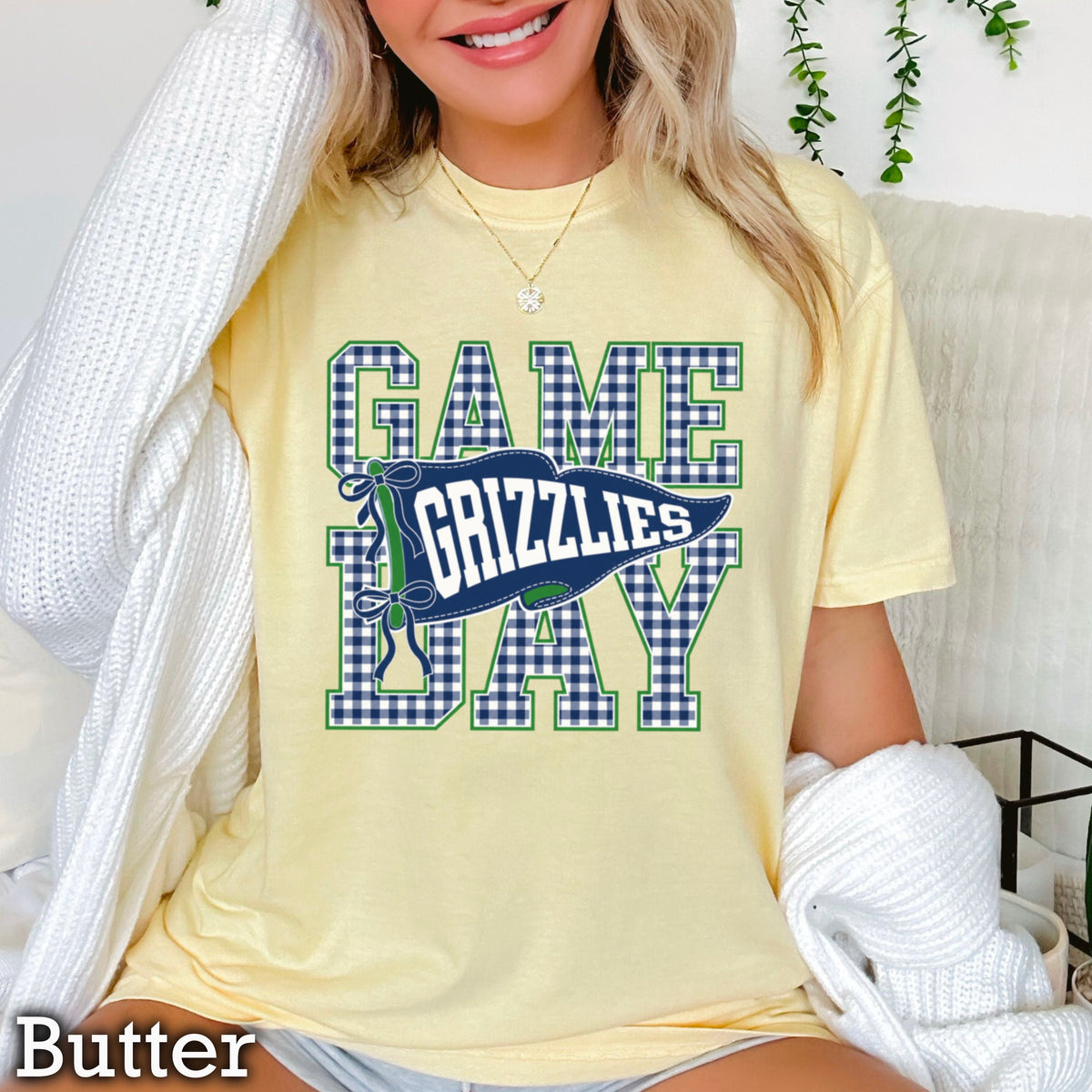 Grizzlies Comfort Color Graphic Tee