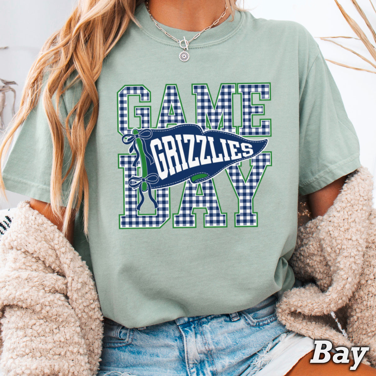 Grizzlies Comfort Color Graphic Tee