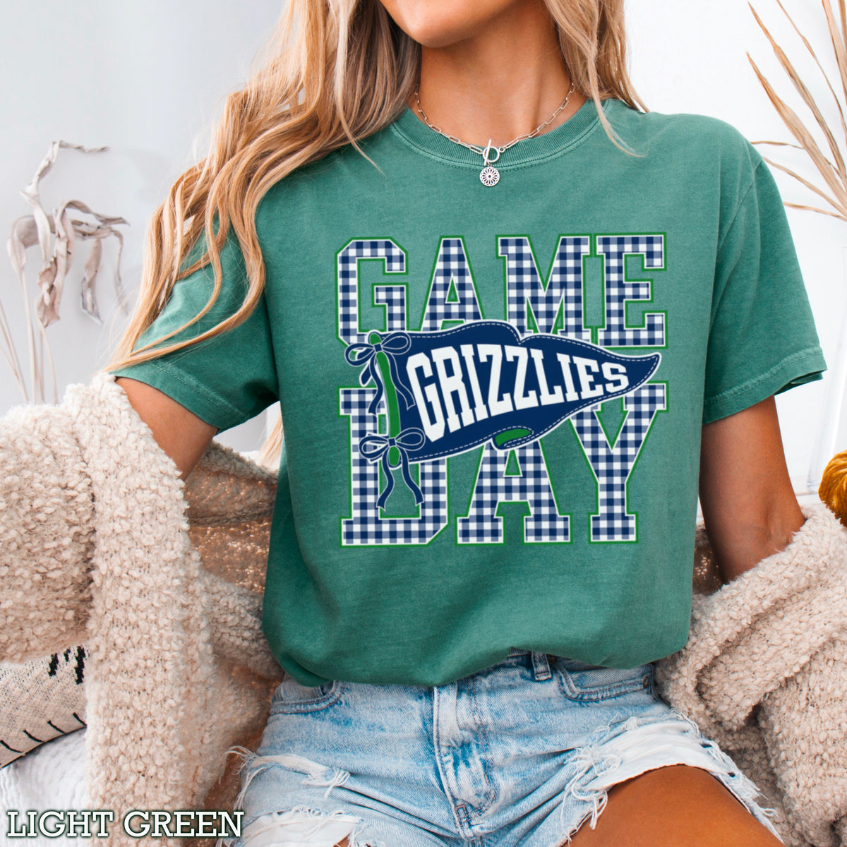 Grizzlies Comfort Color Graphic Tee