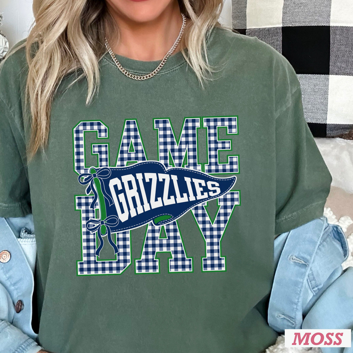 Grizzlies Comfort Color Graphic Tee