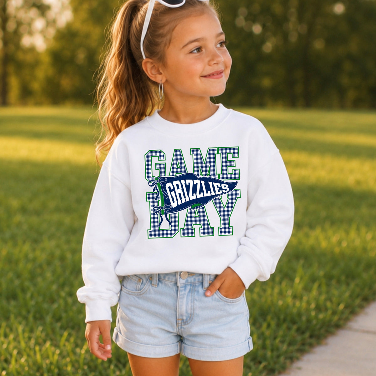 Grizzlies Youth Crewneck Sweatshirt