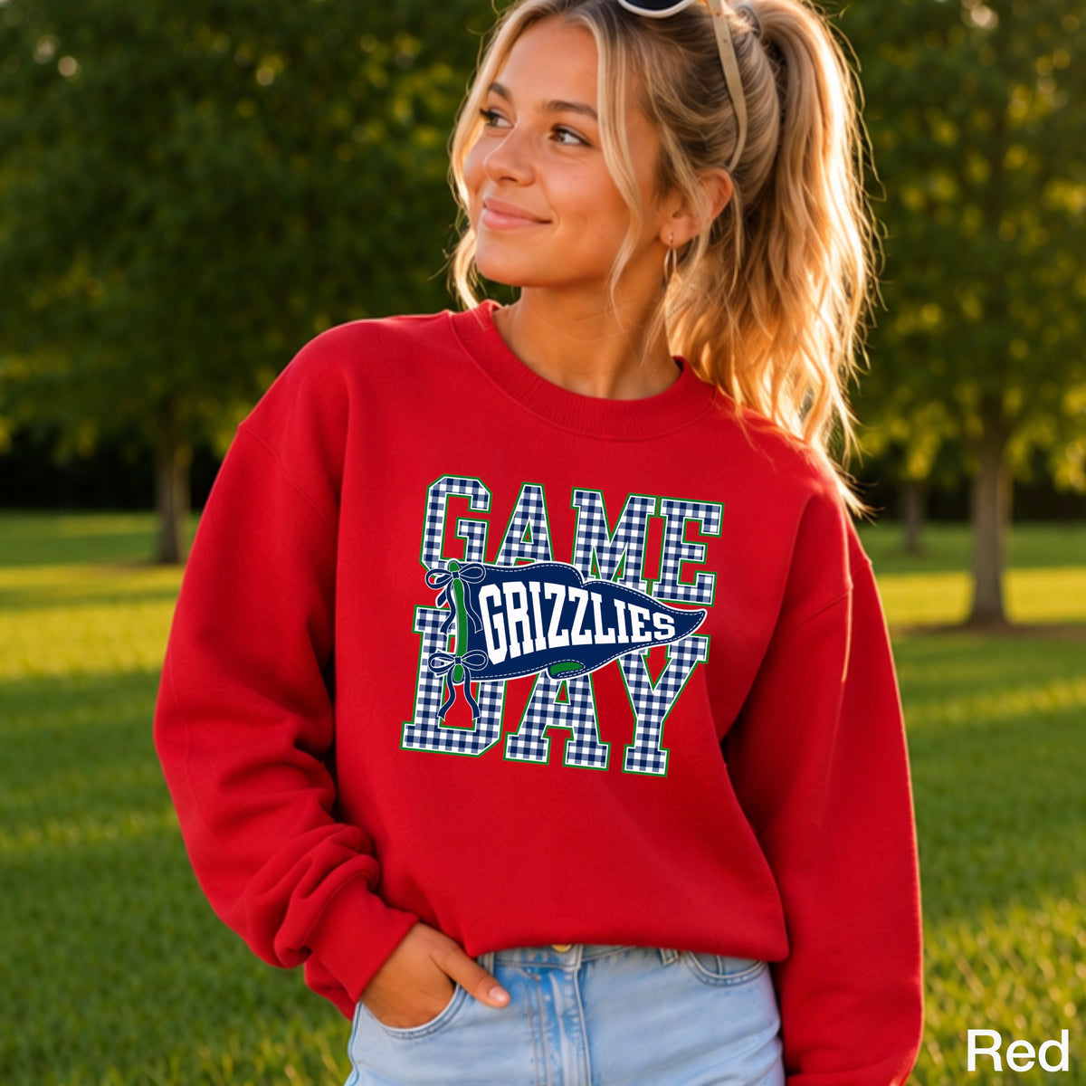 Grizzlies Youth Crewneck Sweatshirt