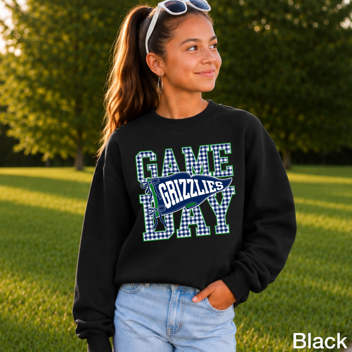 Grizzlies Youth Crewneck Sweatshirt