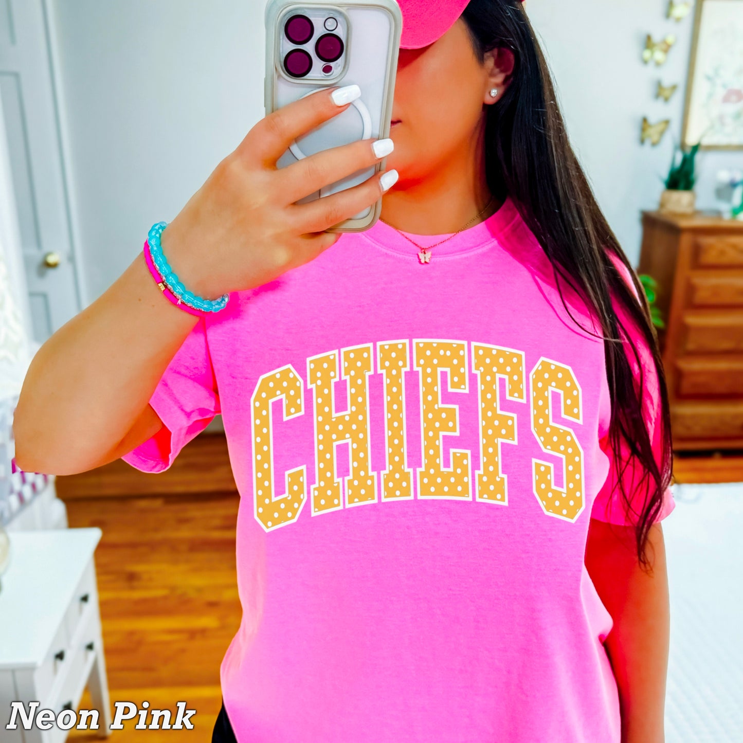 Chiefs Comfort Color Graphic Tee