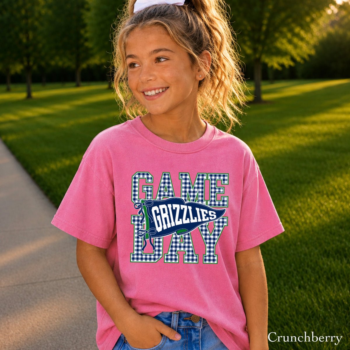 Grizzlies Youth Comfort Color T-Shirt
