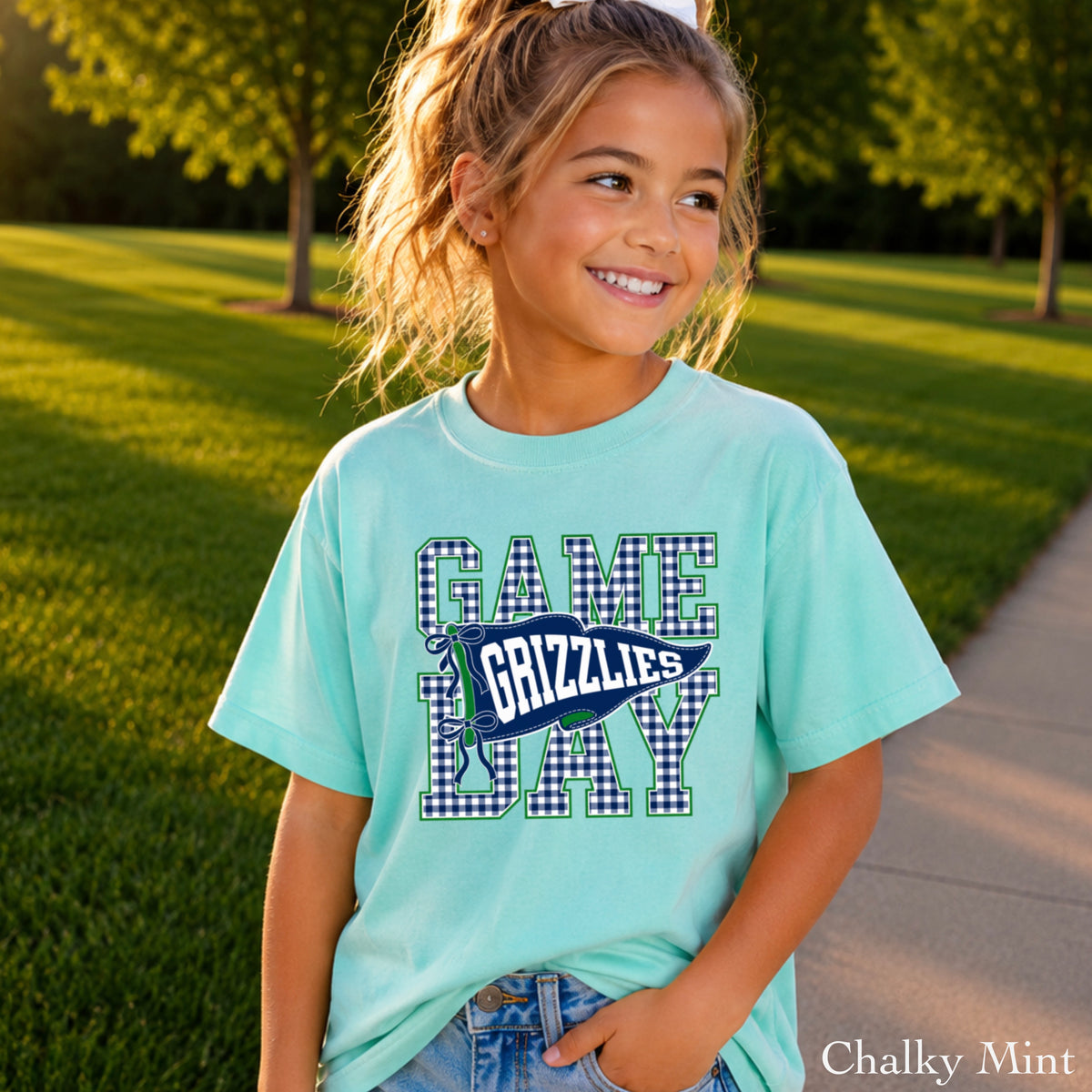 Grizzlies Youth Comfort Color T-Shirt