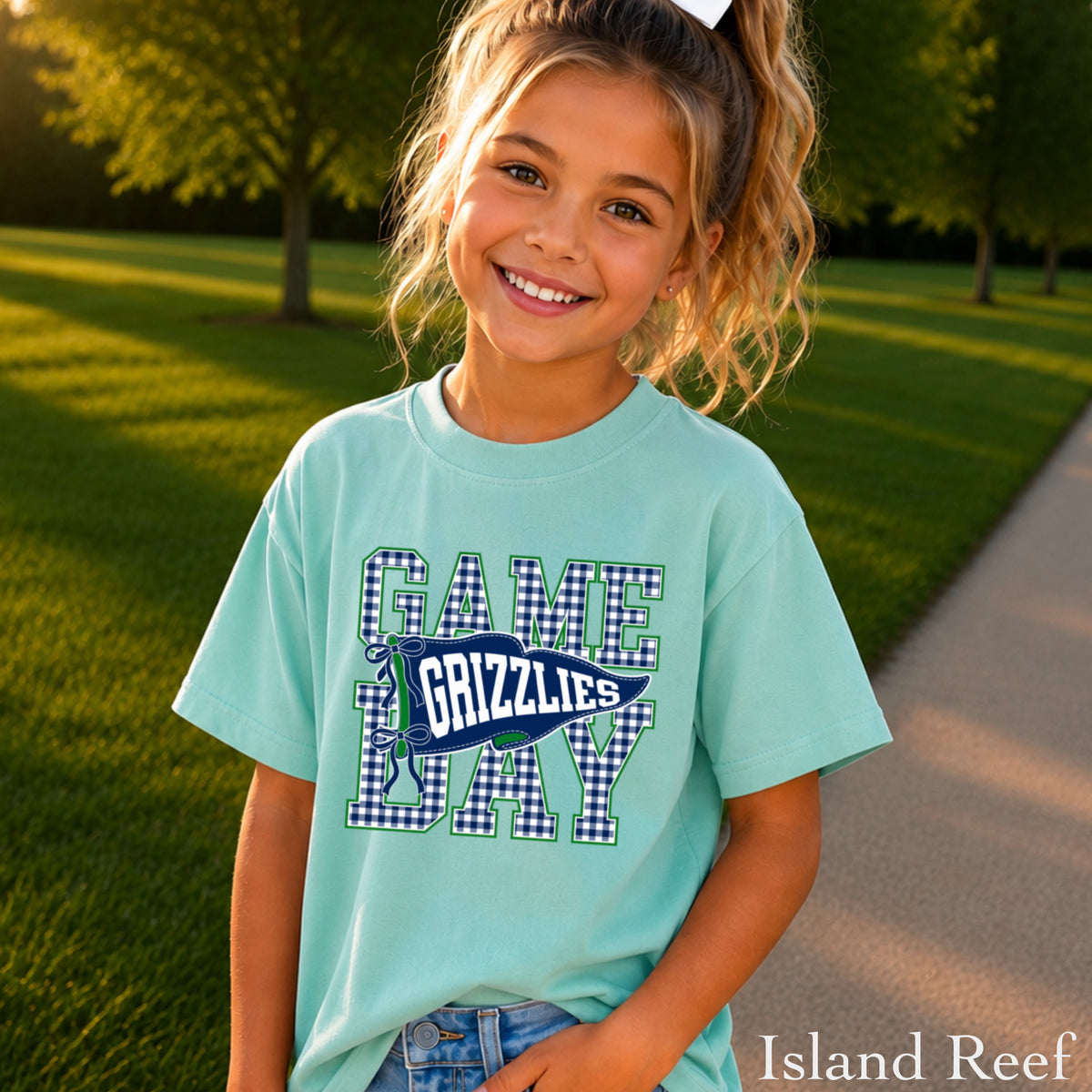 Grizzlies Youth Comfort Color T-Shirt