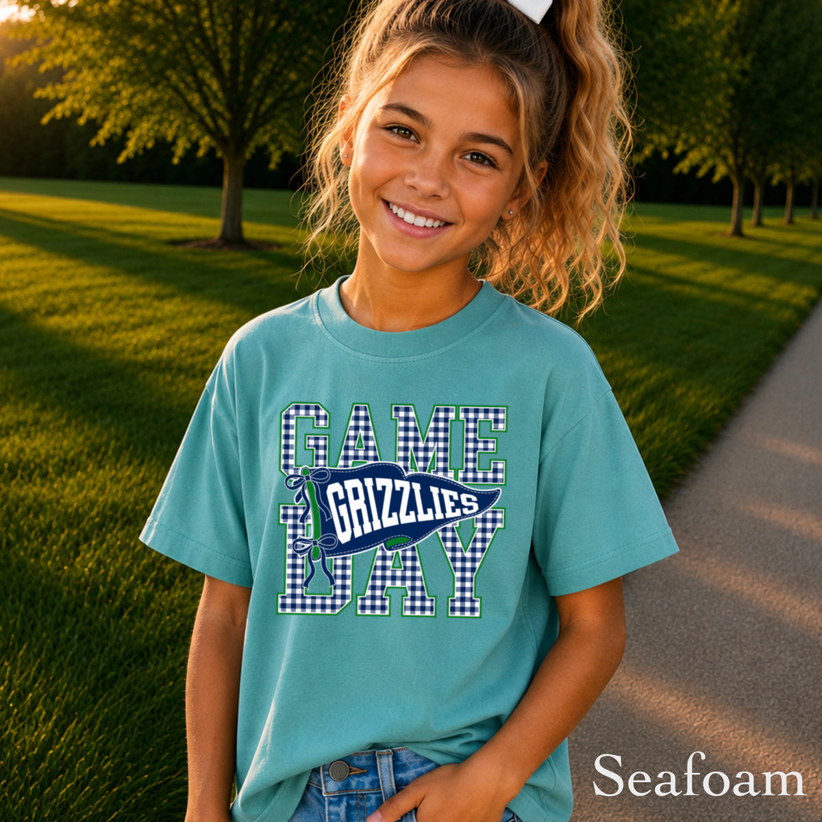 Grizzlies Youth Comfort Color T-Shirt