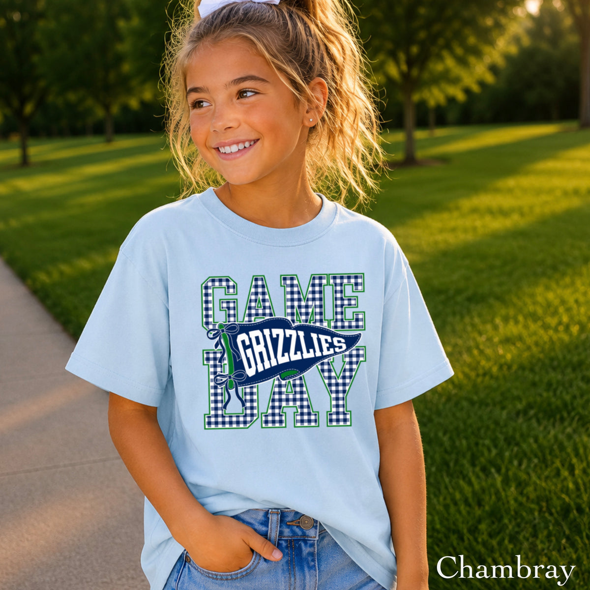 Grizzlies Youth Comfort Color T-Shirt