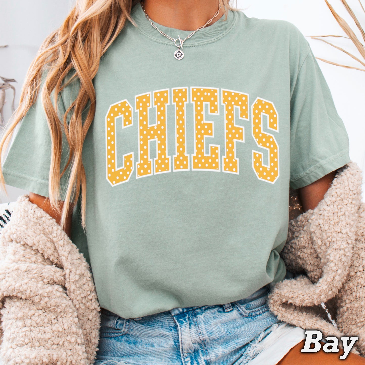 Chiefs Comfort Color Graphic Tee