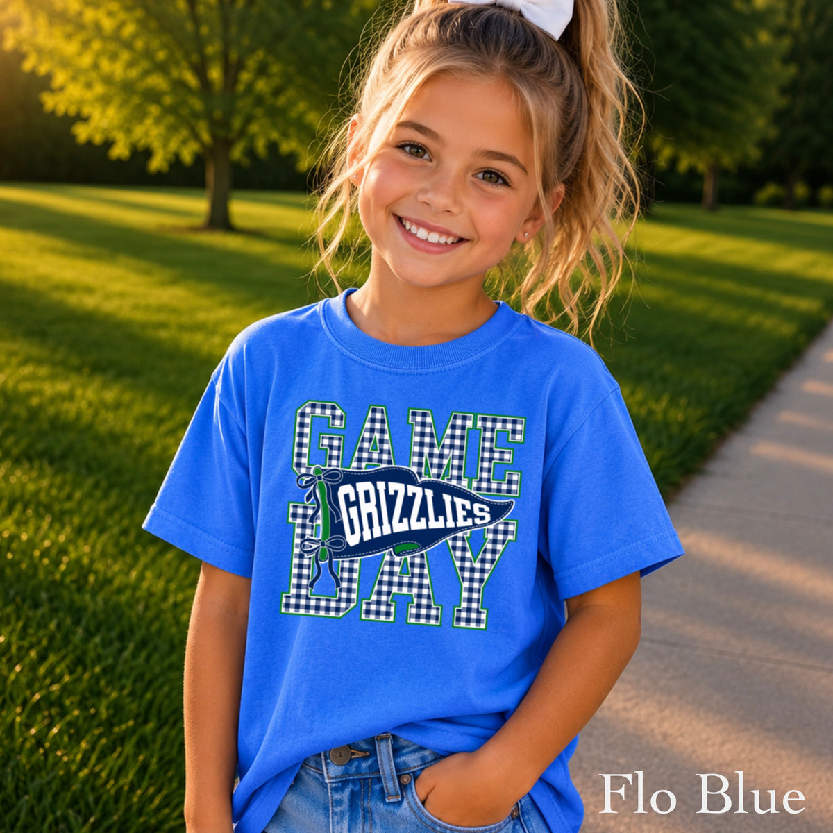 Grizzlies Youth Comfort Color T-Shirt