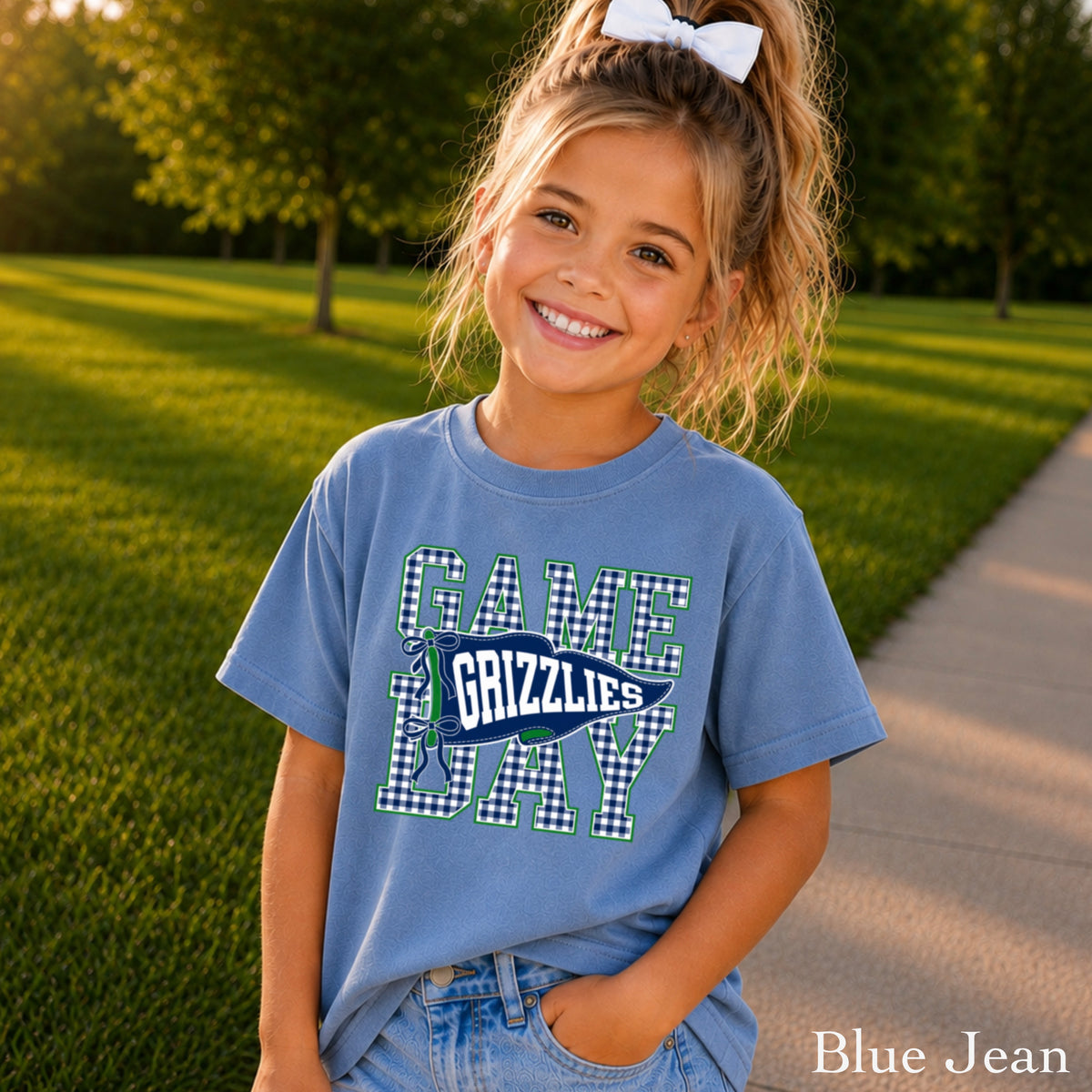 Grizzlies Youth Comfort Color T-Shirt