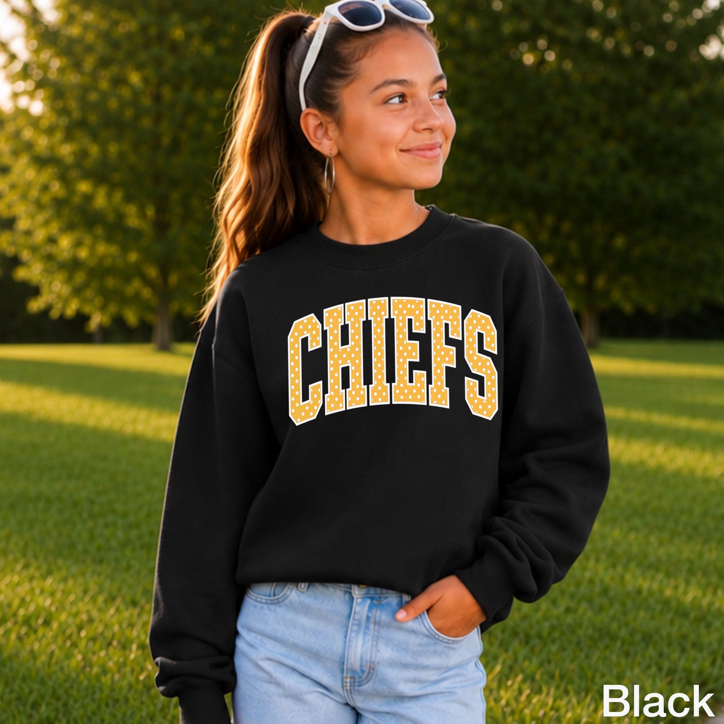 Chiefs Youth Crewneck Sweatshirt