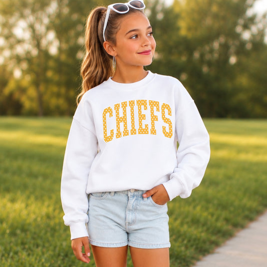 Chiefs Youth Crewneck Sweatshirt