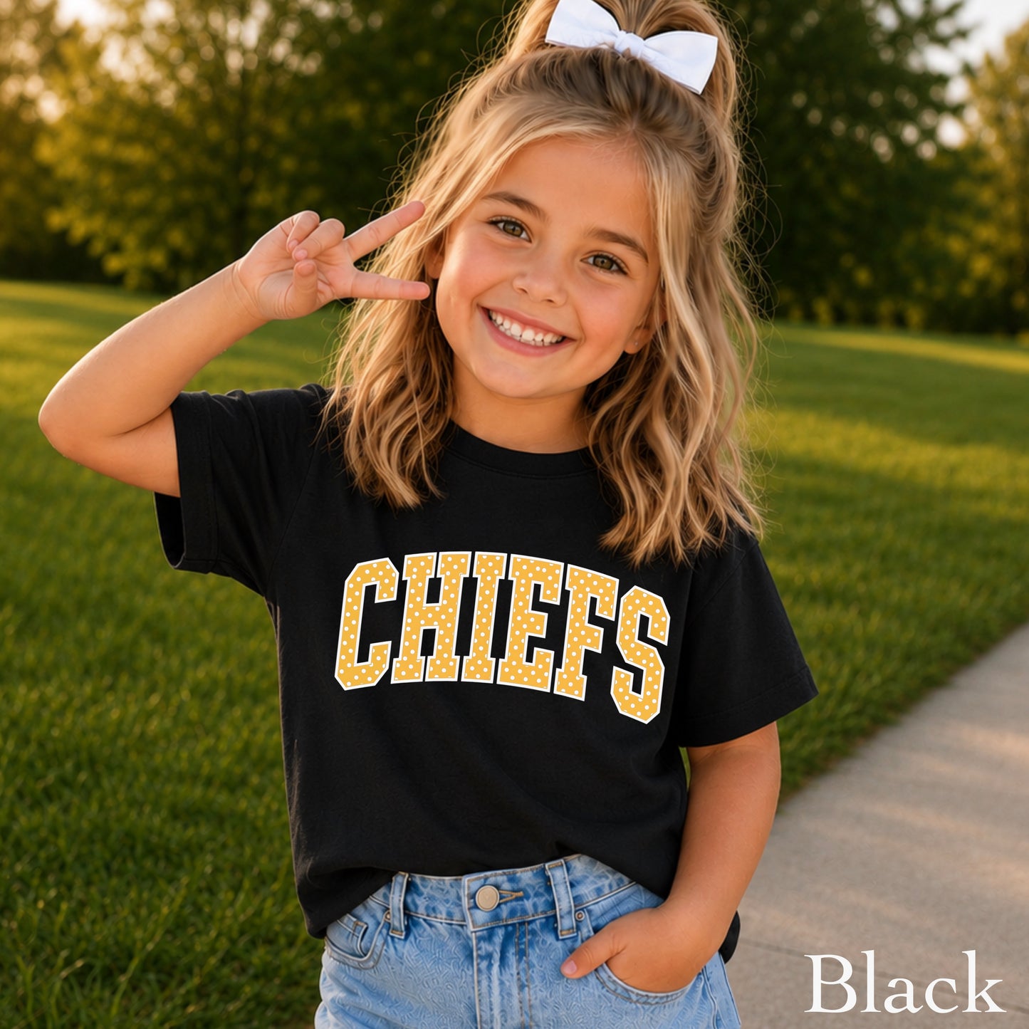 Chiefs Youth Comfort Color T-Shirt