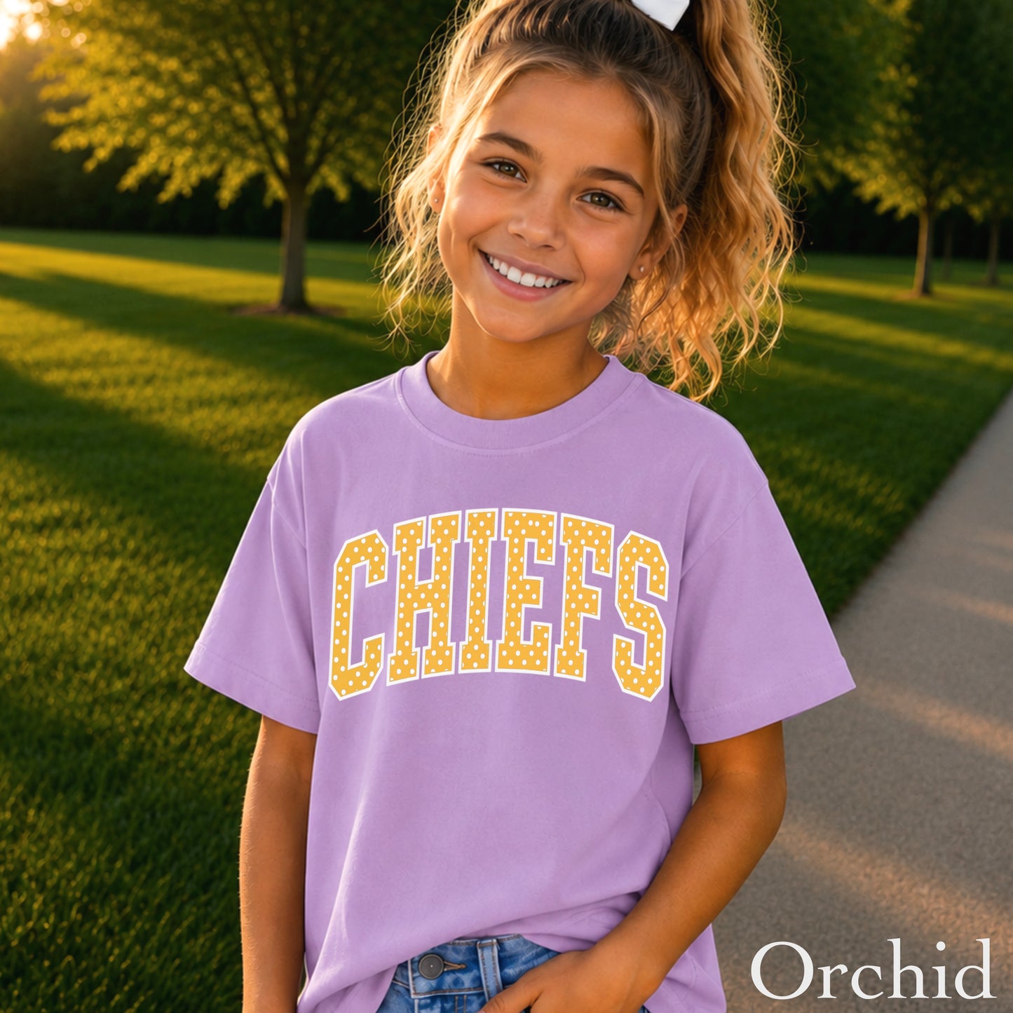 Chiefs Youth Comfort Color T-Shirt
