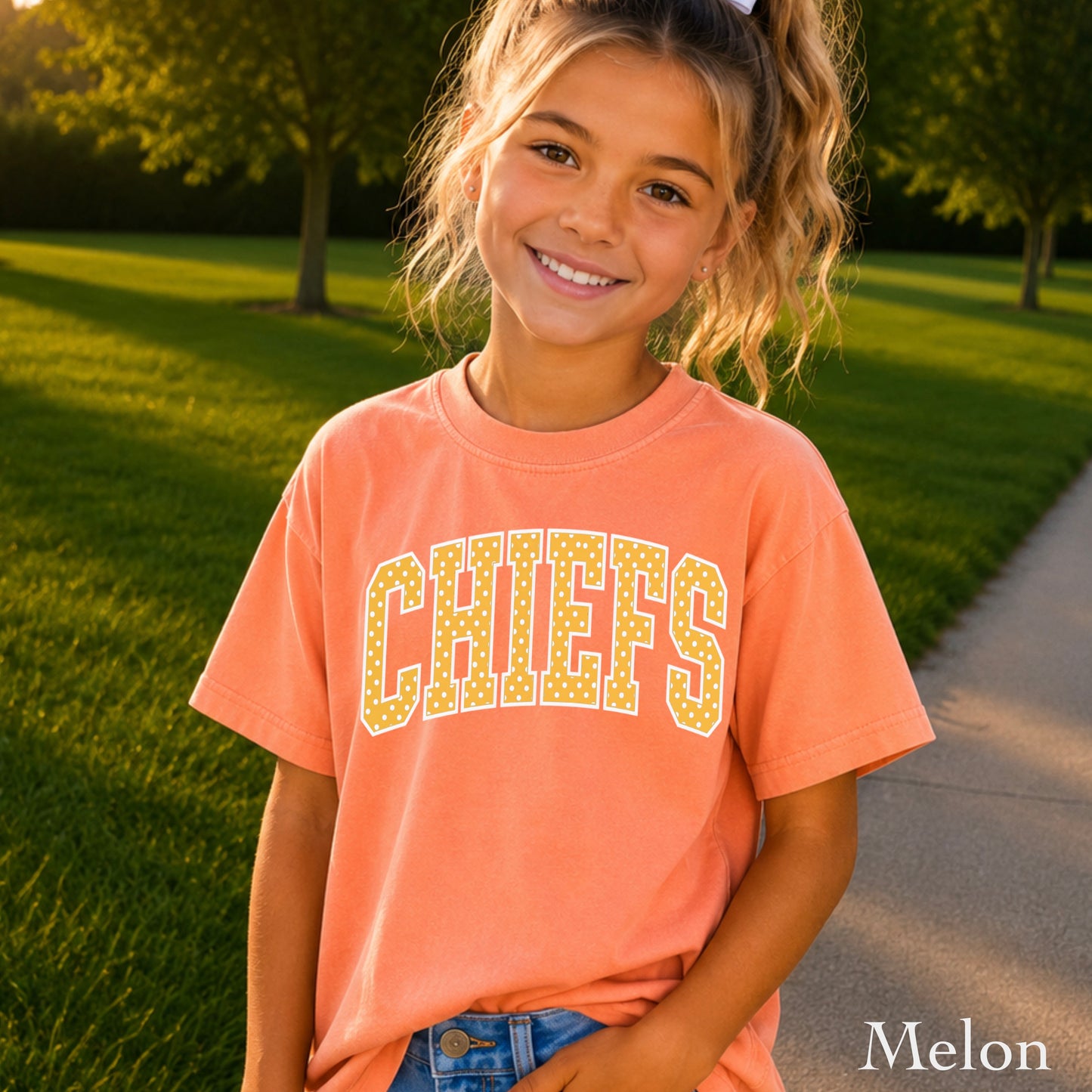 Chiefs Youth Comfort Color T-Shirt