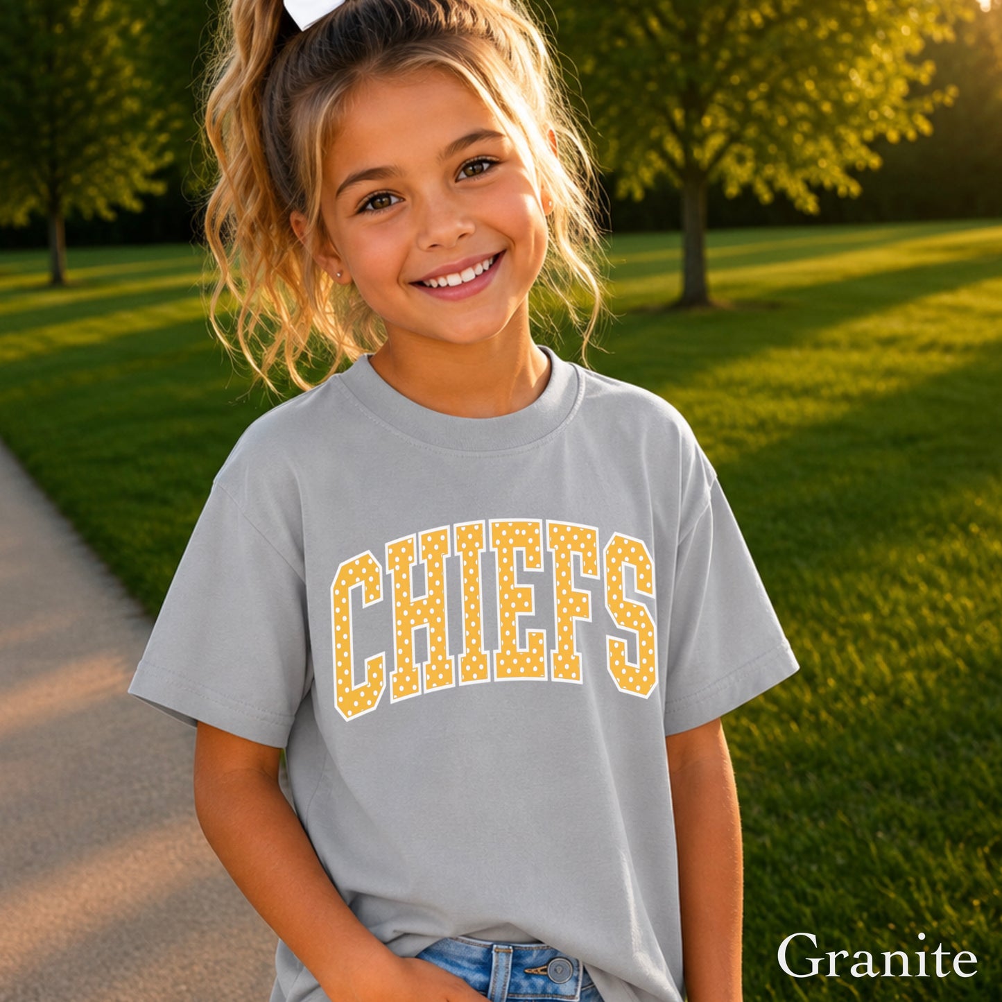 Chiefs Youth Comfort Color T-Shirt