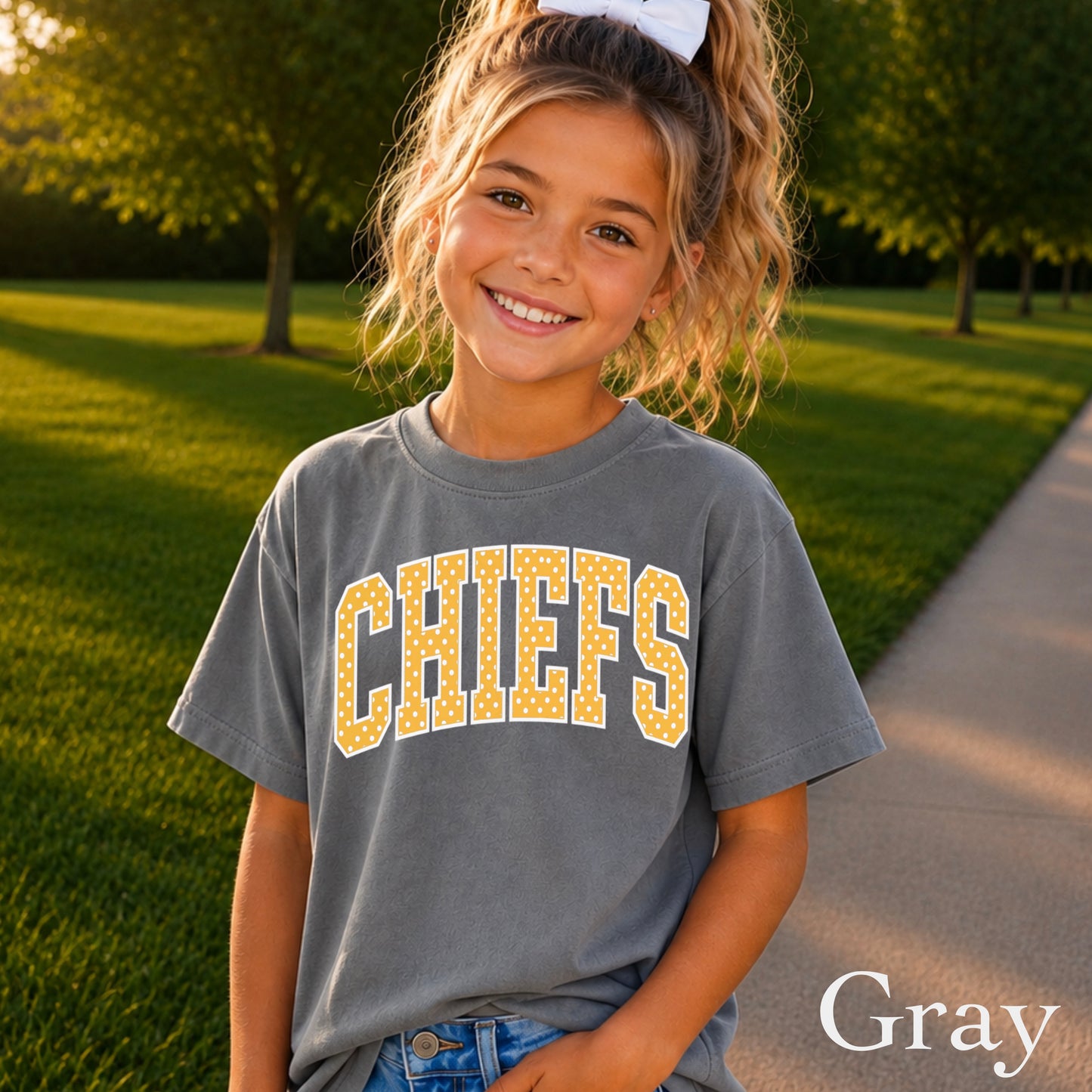 Chiefs Youth Comfort Color T-Shirt