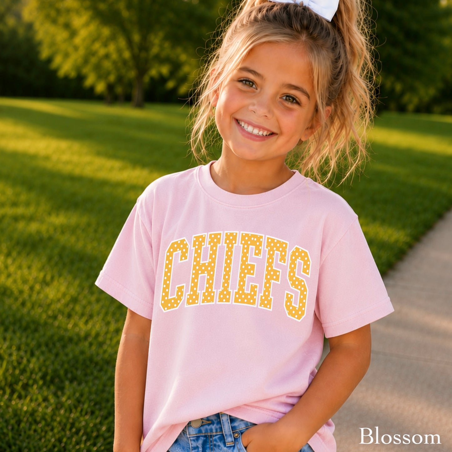 Chiefs Youth Comfort Color T-Shirt