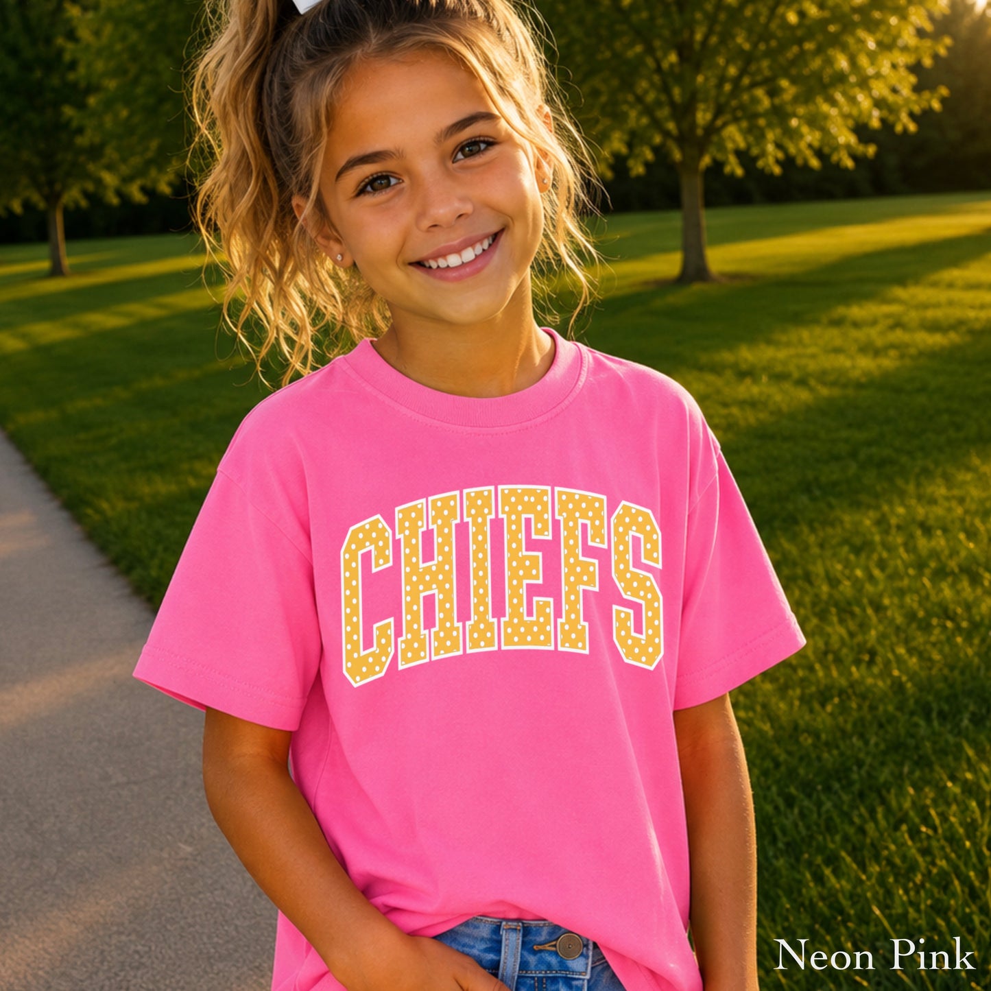 Chiefs Youth Comfort Color T-Shirt