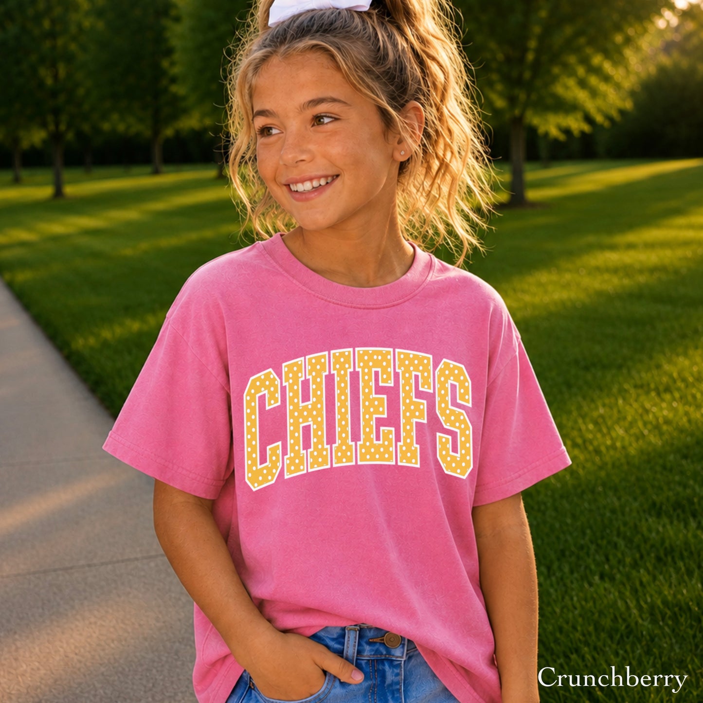 Chiefs Youth Comfort Color T-Shirt