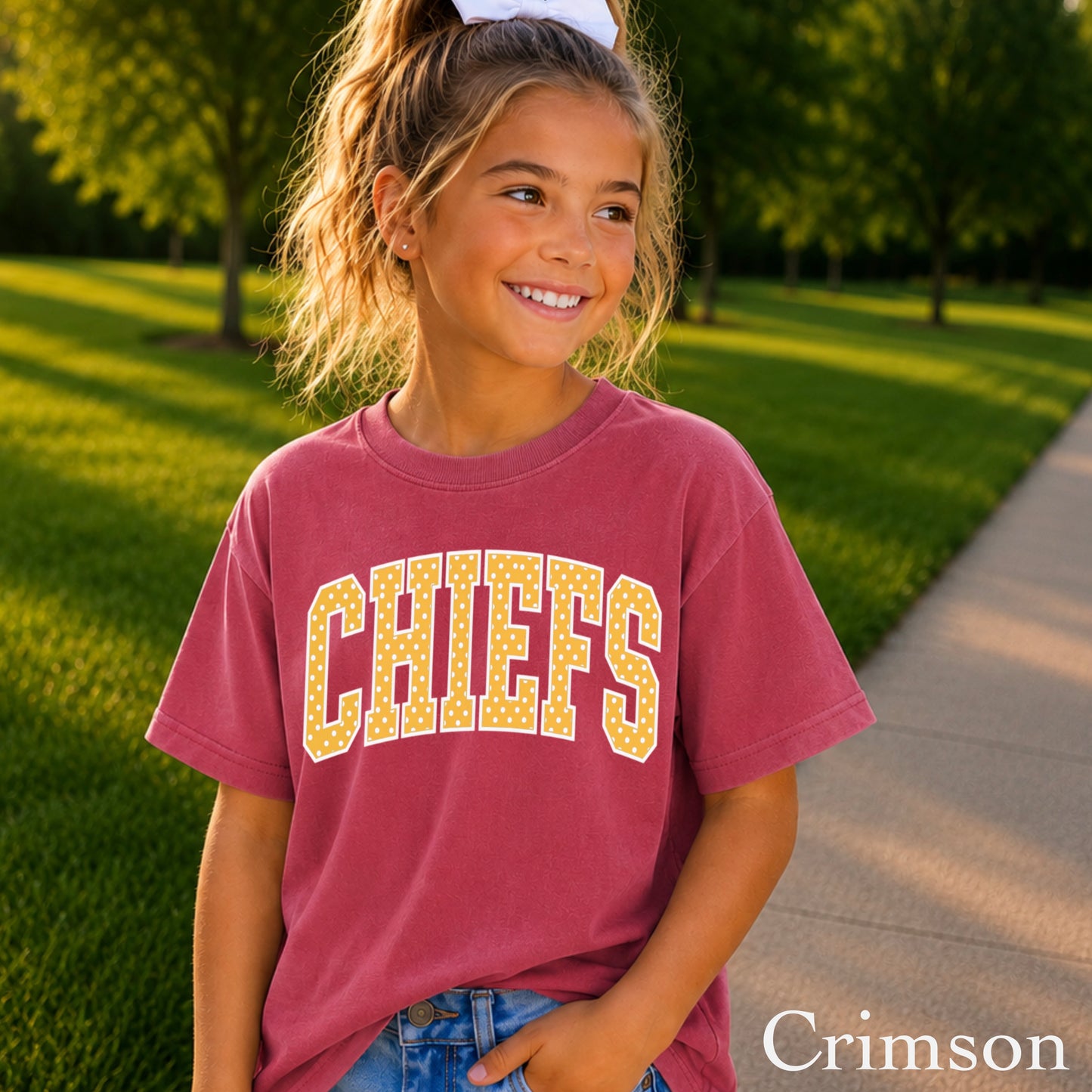 Chiefs Youth Comfort Color T-Shirt